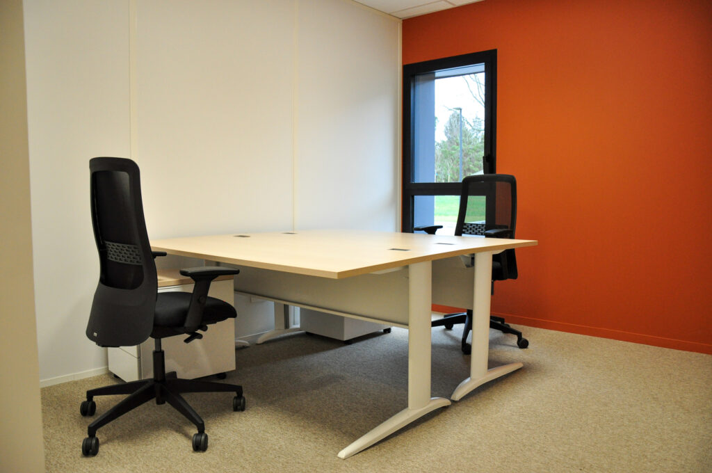 bureau 2 places espace de coworking rennes